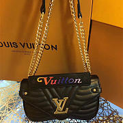 LOUIS VUITTON NEW WAVE CHAIN BAG MM M51498 25cm  - 1