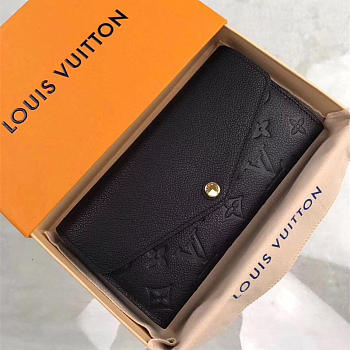 Louis Vuitton Sarah Wallet Noir