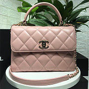 Chanel New Bright Pink Handbag 25cm  - 1