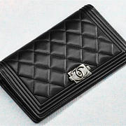 CHANEL Wallet A68722 black 18.5cm - 1