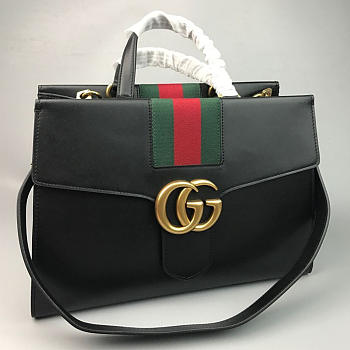 Gucci Marmont Shoulder Black Bag 2633