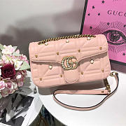 Gucci Marmont Bag Pink 2650 26cm - 1