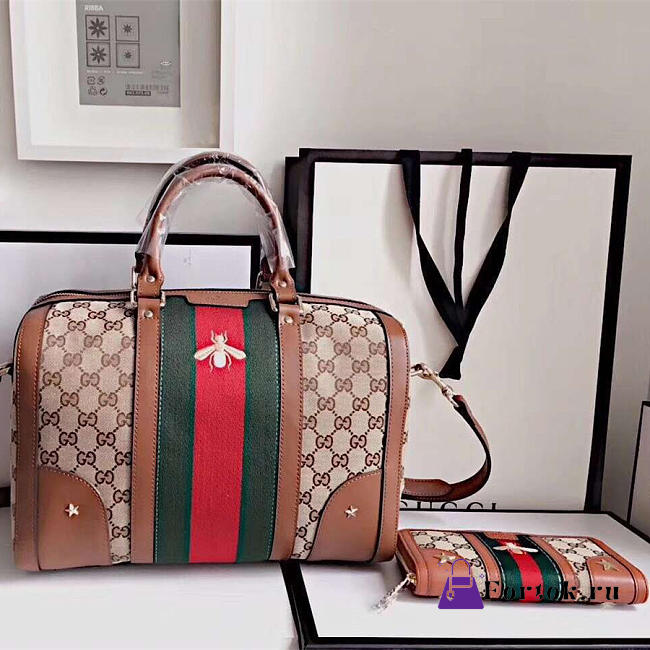 Gucci GG Supreme Handle Bag 2657 33cm - 1