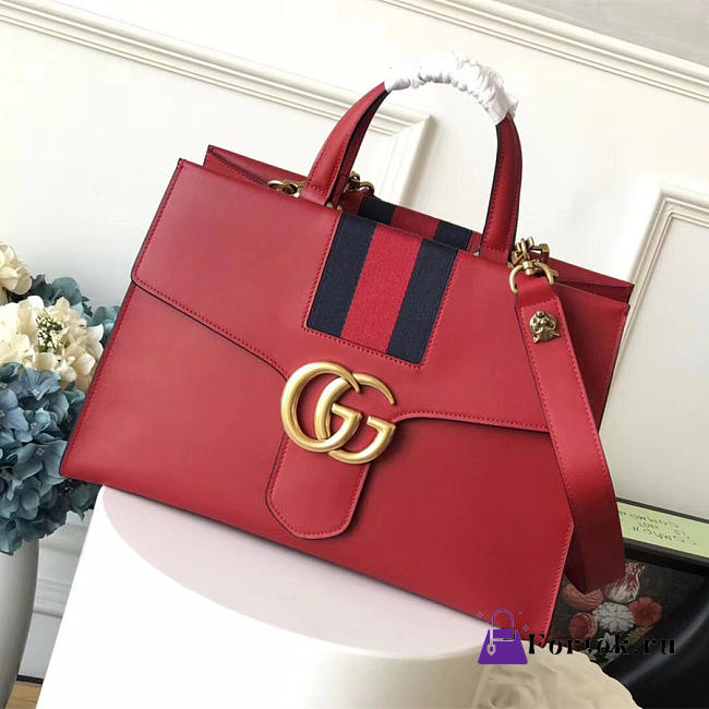 Gucci Marmont shoulder bag Red 36cm - 1