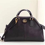 GUCCI RE(BELLE) MEDIUM TOP HANDLE BAG ‎516459 BLACK 39cm - 1