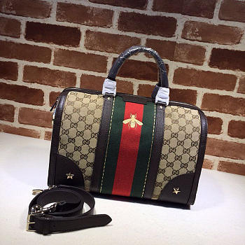 Gucci GG Supreme Handle Bag 2653 33cm