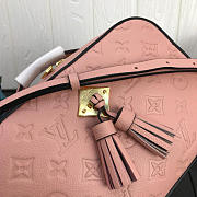 LOUIS VUITTON Saintonge Handbag Pink 22cm  - 2