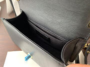 Chanel Leboy Chain bag Braided vertical Black - 5