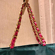 Chanel Shopping Bag Fashion Chain Bag Dark Green 41cm - 4