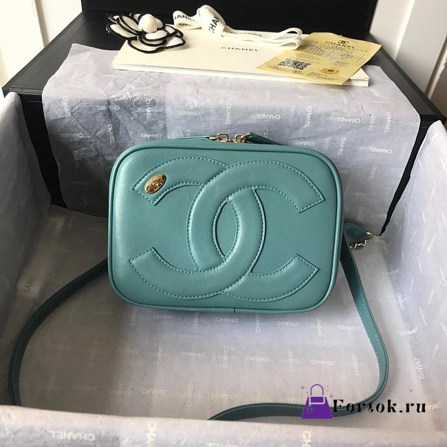 Chanel Epidemic chest bag Lambskin Green - 1