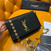 YSL KATE The Latest Design Love Chain Black 20cm - 1