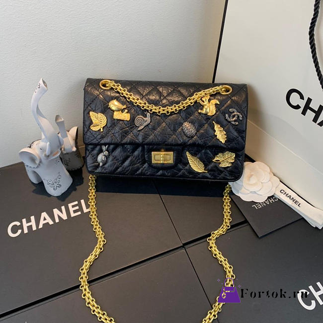Chanel Emblem Bag Black - 1