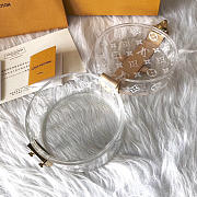 LOUIS VUITTON Transparent Storage Box GI0203 13cm - 2