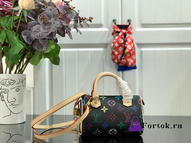 LOUIS VUITTON Speedy Mmini Pillow Bag M92645 15.5cm - 1