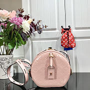 LOUIS VUITTON Boite Chapeau Souple Handbag Pink 22.5 cm - 6