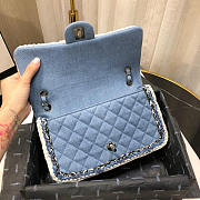 Chanel Woven Twill Soft Wool CF Bags - 4