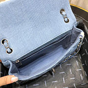 Chanel Woven Twill Soft Wool CF Bags - 2