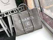 Chanel Cowboy Shopping Bag Beach Bag 38cm - 1