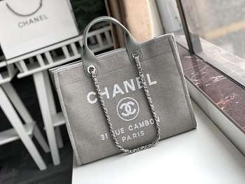 Chanel Cowboy Shopping Bag Beach Bag 38cm