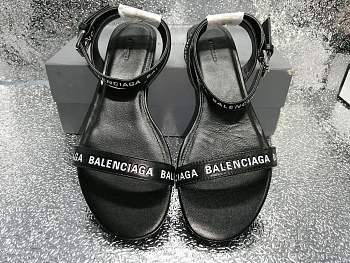 Balenciaga Slippers Black