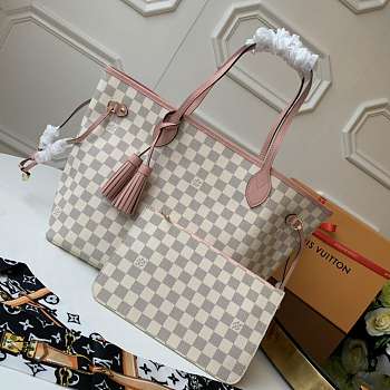 LOUIS VUITTON Neverfull MM Handbag 32cm 