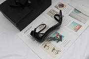 Ysl Opyum Sandals In All Black 110mm - 2