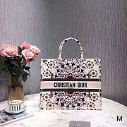 Dior Colored Jacquard Canvas Handbag 03 - 1