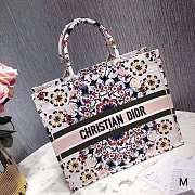 Dior Colored Jacquard Canvas Handbag 03 - 4