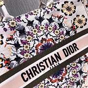 Dior Colored Jacquard Canvas Handbag 03 - 2