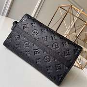 LOUIS VUITTON Embossing Monogram Empreinte Cowhide Black 23cm - 6