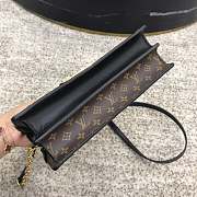 LOUIS VUITTON TRUNK CLUTCH Canvas Printing Handbag - 5