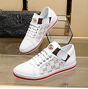 Gucci Man Shoes White And Black - 5