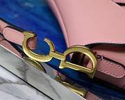 Dior Saddle Bag Original Leather Pink 26cm - 6