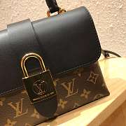 LOUIS VUITTON Locky Postman Package Black 20.5cm - 5