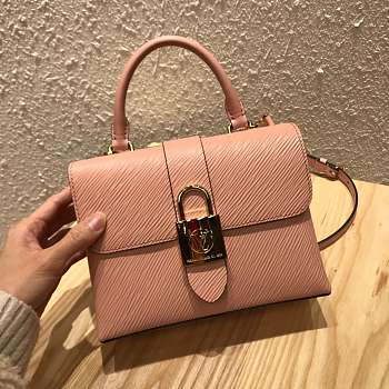 LOUIS VUITTON Locky postman package Pink M52879 20.5cm 