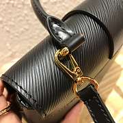 LOUIS VUITTON Handbag Locky Postman Package Black 20.5cm  - 5
