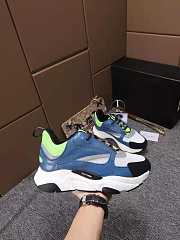 Dior 19 New B22 Knitted Color Matching Sneakers - 1