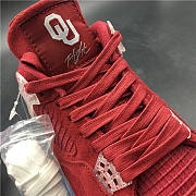Air Jordan 4 Retro Oklahoma Red AJ4-904282 - 3