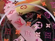 LOUIS VUITTON Transparent Storage Box GI0203 Pink 20cm - 2
