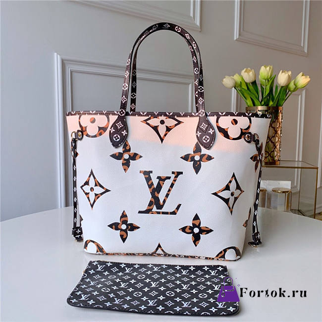 LOUIS VUITTON Neverfull MM Bag M44676 32cm  - 1