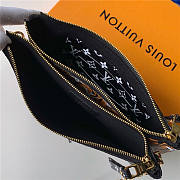 LOUIS VUITTON Pochette Double Zip Wallet 20cm - 6