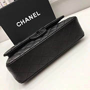 Chanel Caviar Lambskin Leather Flap Bag black 25cm - 6