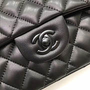 Chanel Caviar Lambskin Leather Flap Bag black 25cm - 2
