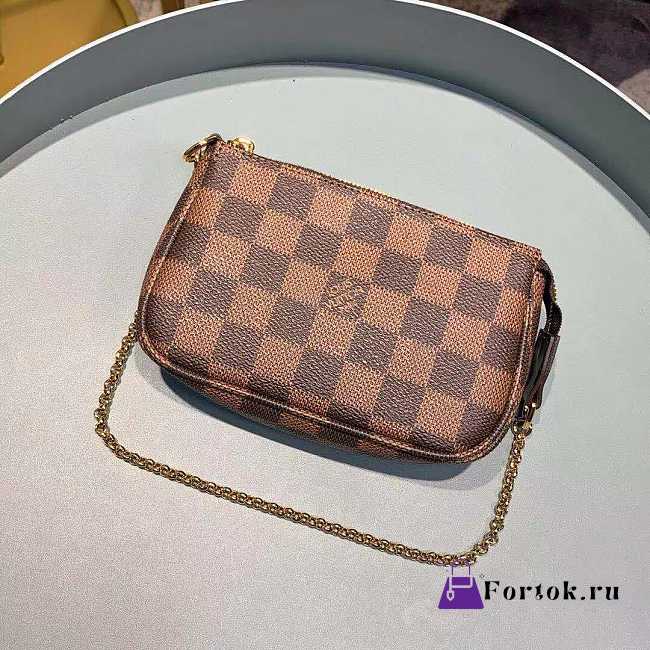 LOUIS VUITTON Mini Wallet N58009 15.5cm - 1