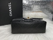 Chanel caviar Lambskin Leather Flap Bag black gold  17cm - 4