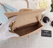 Chanel P650 CF A1116 Calfskin Gold Hardware 20cm - 5