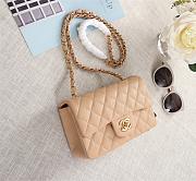Chanel P650 CF A1116 Calfskin Gold Hardware 20cm - 2
