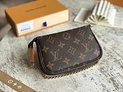 LOUIS VUITTON Mini Wallet N58009 15.5cm - 4
