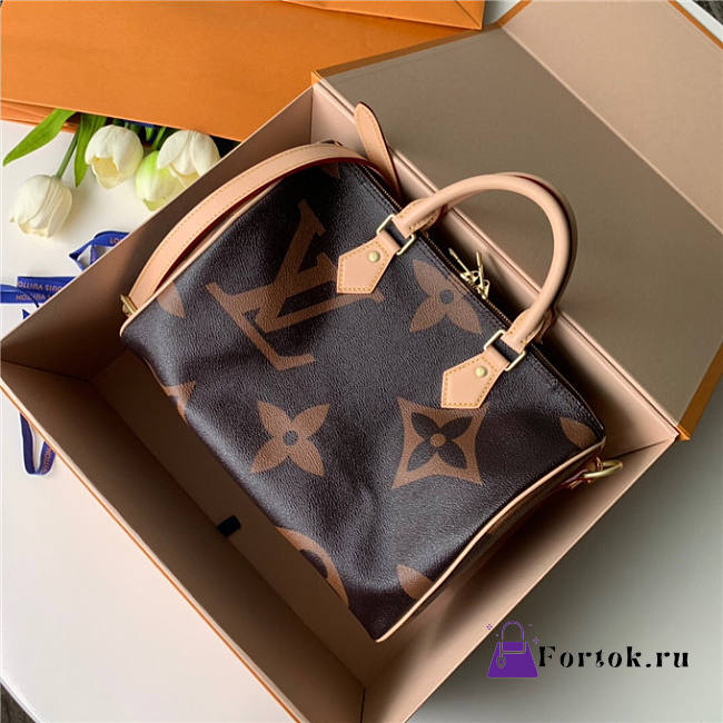 Louis Vuitton Speedy Bandouliere Bag M41112 30cm - 1