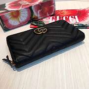 Gucci GG Marmont zip around wallet 19.5cm - 3